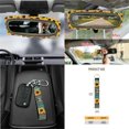 thumbnail image 7 of Yuyamidu Southwest Aztec Car Seat Cover Full Set with Steering Wheel Cover Sunflower Seat Belt Strap Cover Trash Cans Rear View Mirror Cover Cup Coaster Keychain Air Vent Storage Bag, 15 PCS, 7 of 7