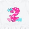 thumbnail image 4 of Inktastic Dinosaur Party-second Birthday Girls Toddler Dress, 4 of 5
