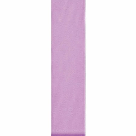 Single Face Satin Ribbon Spool Single Face Satin Craft Ribbon, 3/8-Inch x 18-Feet, Light Orchid, 3/8-Inch x 18-Feet Spool By Offray ()