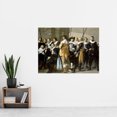 thumbnail image 2 of Frans Hals Militia District Xi The Meagre Company Extra Large XL Wall Art Poster Print, 2 of 3