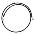 thumbnail image 1 of Miangastore Iron Motorcycle Brake Hose Black 1Pack 47.2X0.3In, 1 of 8