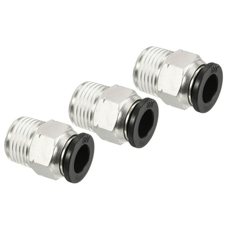 LASCO 19-6045 Plastic Push-in Tubing Coupling | 3/8" X 3/8" OD Fitting For PEX, Poly, Copper Tubing | Quick Connect Coupler