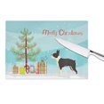thumbnail image 4 of Carolines Treasures CK3525LCB Boston Terrier Christmas Tree Glass Cutting Board Large, 12H x 16W, multicolor, 4 of 4
