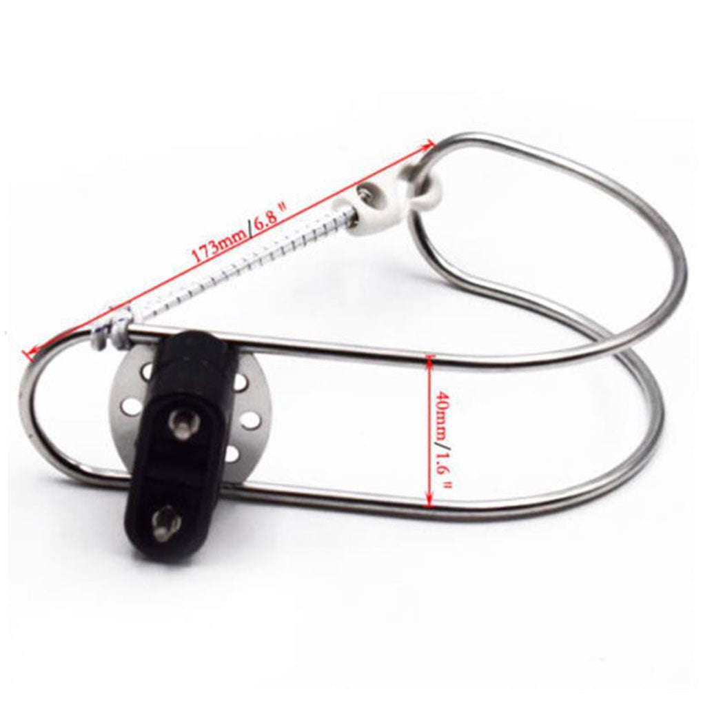 Support D’anneau De Bouée De Sauvetage En Inox – Pour Rail 22-25 Mm – Yacht, Bateau – Sécurité Marine - 10