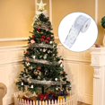 thumbnail image 3 of 1 Roll Compact Ribbon Nice-looking Acrylic Fiber Snowflake Shape Glitter Ribbon for Daily Use, 3 of 9