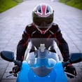 thumbnail image 2 of Motorcycle Windshield Extension, Universal Adjustable Windscreen Wind Deflector, 2 of 5