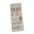 thumbnail image 1 of 10 Uds Pinzas para el pelo de perlas falsas Bling Bling conjunto con rizador de perlas de imitación, 1 of 10
