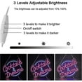 thumbnail image 2 of Cocktails And Dreams Neon Sign For Wall Decor Neon Signs With Dimmable Switch Led Neon Signs Bedroom Beer Bar Neon Light Sign Hotel Party Club Office, 2 of 5