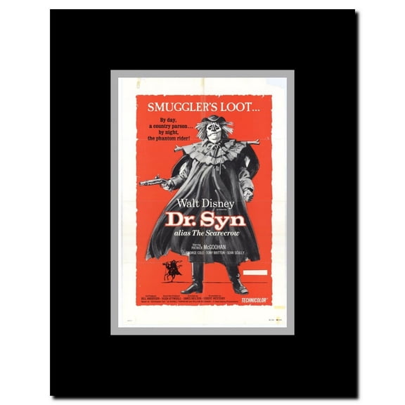 Dr. Syn Alias the Scarecrow Framed Movie Poster
