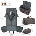 thumbnail image 3 of Bolsa de ropa S-ZONE Carry On Convertible de 50 L para viajes, 3 of 8