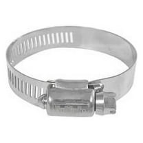 Scott Drake 8287-225 2-1/8" Stainless Steel Hose Clamp FoMoCo Logo