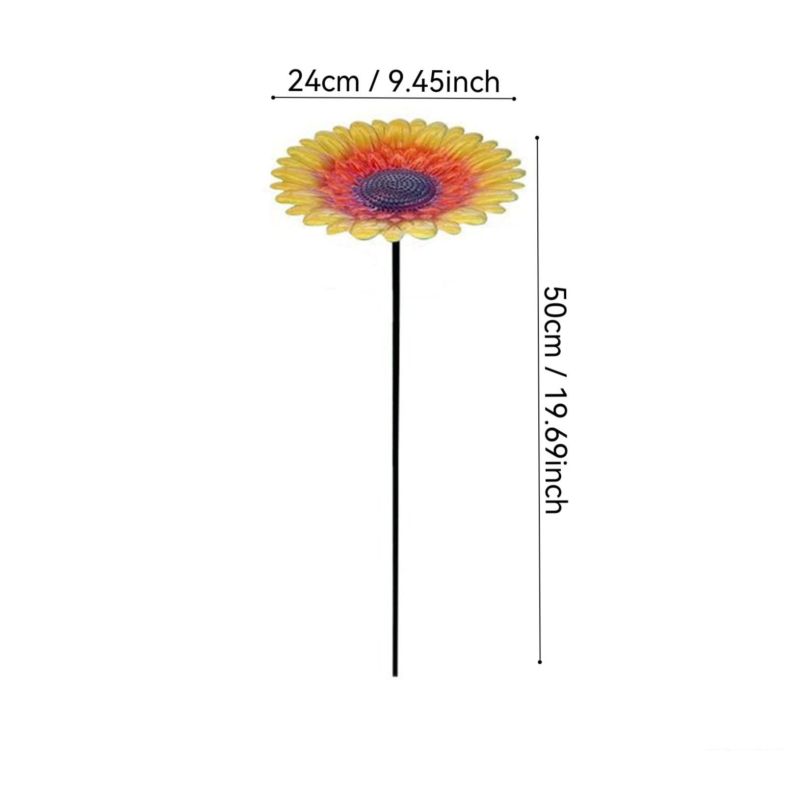 Nkmbld Statues for Yard and Garden Metal Flower Bird Bath Tub Shepherds Hook Bird Feeder Outdoor Garden Garden Garden Bird Water Feeder Bath Tray