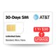 thumbnail image 1 of SIM de datos IoT VOICEPING de 30 días y 128 kbps para red AT&T, 1 of 9