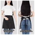 thumbnail image 5 of 6-pack Black Waist Aprons, Serving Apron with 3 Pockets, 5 of 5