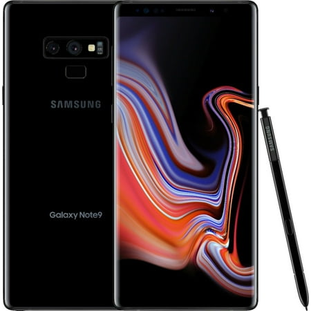 Samsung Galaxy Note 9 Factory Unlocked Phone with 6.4" Screen, N960U T-Mobile Verizon Straight Talk AT, Open Box Smartphone Excellent Condition - Blue
