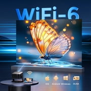 ARTSEA Video Projector With Wifi And Bluetooth, Smart Portable Projector,1080p Native for Home Theater/Outdoor