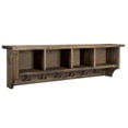thumbnail image 1 of Alaterre 12 Hook Natural Coat Hook with Storage Cu, 1 of 5