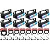 (8) American DJ PIXEL PULSE BAR 5 Zone Effect/Strobe/Wash Lights+Cables+Clamps