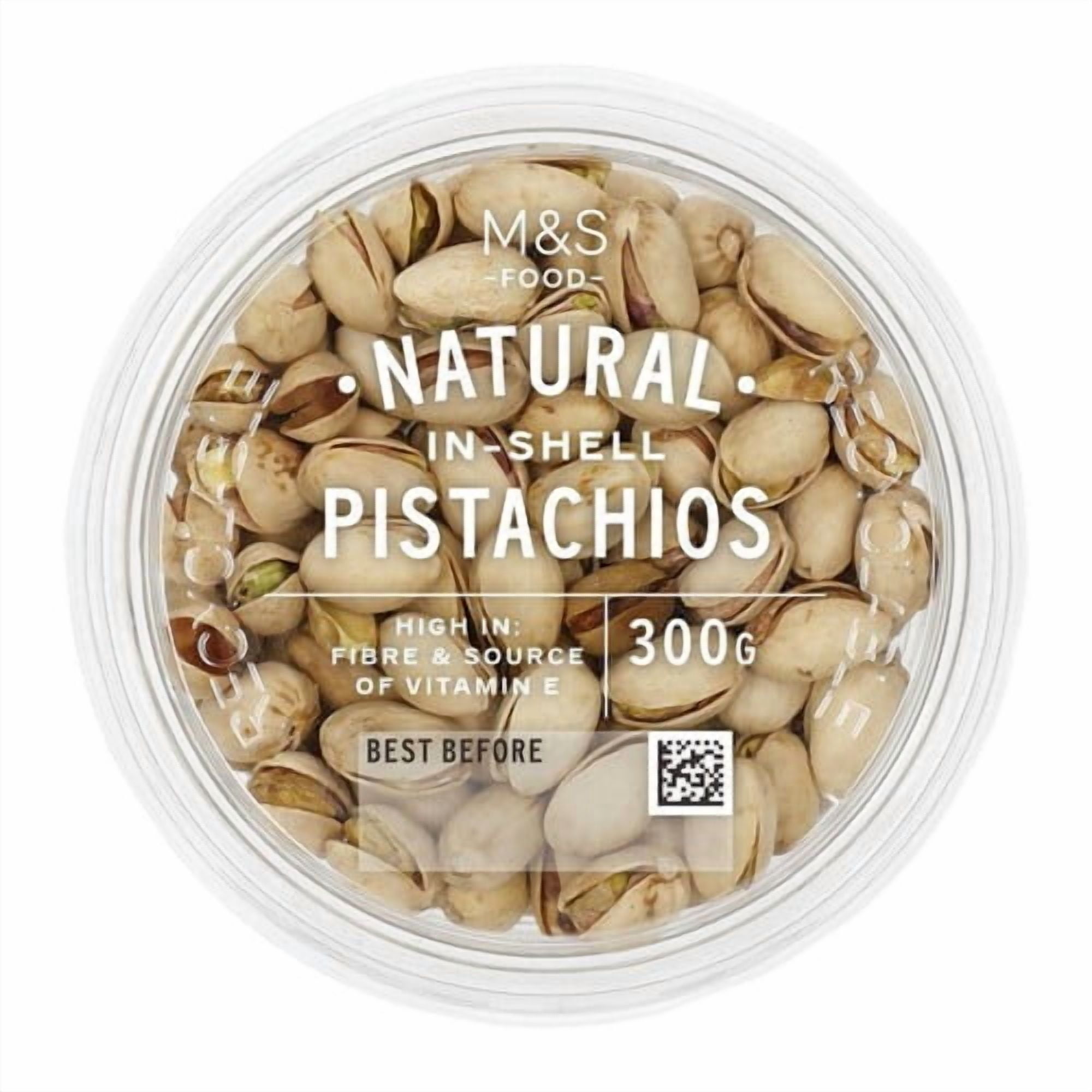 M&S In Shell Pistachios 300g, British Import (Pack of 3)