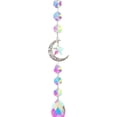thumbnail image 4 of Cristal Windchime Ornamento Pluma Mariposa Colgante Colgante (Plata 14) Ndcxsfigh Nuevos Originales, 4 of 5