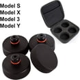 thumbnail image 2 of Pad for Tesla, Compatible Pad Parts Tesla Model 3/S/X/Y Pads, Compatible Jack Lifting Pad with Box(4Pcs), Lifting Wedge Vehicle Accessories Rubber Pad, 2 of 5