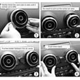 thumbnail image 5 of Soporte magnético para teléfono Audi A3/S3, soporte para ventilación de coche, soporte magnético giratorio para teléfono Audi A3/S3/RS3 (negro), 5 of 5