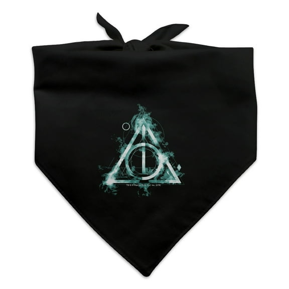 Harry Potter Deathly Hallows Logo Dog Pet Bandana
