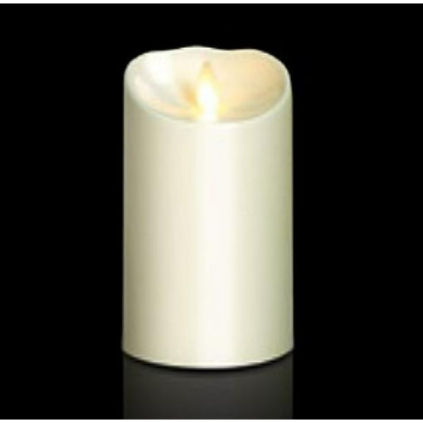 Luminara Flameless Candle Vanilla Scented Outdoor Pillar 3 5 X 7 Inches Com Luminara Flameless Candle Vanilla, Luminara Outdoor Candles 9