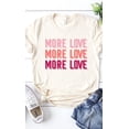thumbnail image 3 of More Love Graphic Tee T-Shirt PLUS, 3 of 7