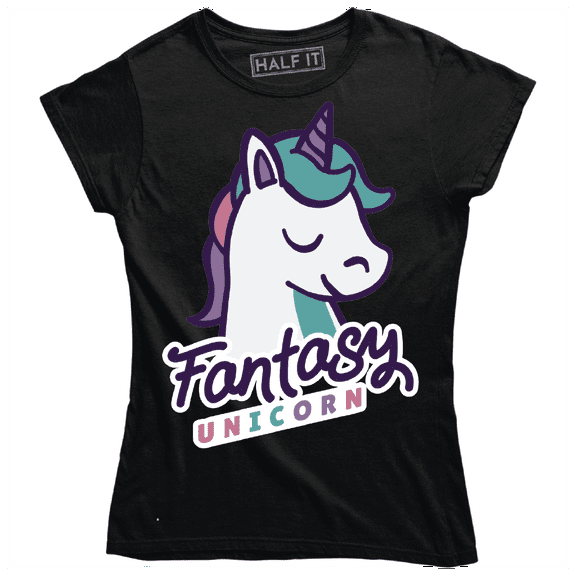 A Cute Fantasy Unicorn Beautiful Cute Magical Animal Women's T-Shirt