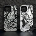 thumbnail image 2 of Comics d-dragon Ball Saiyan para Apple iPhone 15 14 13 12 11 XS XR X Pro Max Plus funda de teléfono colorida plateada, 2 of 5