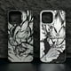 thumbnail image 2 of Comics d-dragon Ball Saiyan para Apple iPhone 15 14 13 12 11 XS XR X Pro Max Plus funda de teléfono colorida plateada, 2 of 5