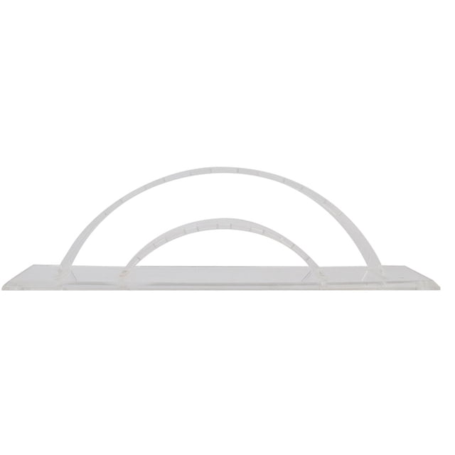 Expositor de pinzas para pestañas postizas, acrílico transparente, con 6 agujeros, 230 x 50 x 100 mm