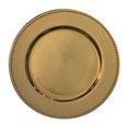 thumbnail image 1 of FRAÎCHE Holiday Gold Plastic Charger Plate Set, 4 pack, 1 of 6