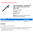thumbnail image 2 of Front Steering Rack - Compatible with 2006 - 2007 Mercedes-Benz C280 4Matic AWD, 2 of 2