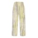 thumbnail image 5 of Pincandy Women's Fashion Printed Linen Blend Elastic Waist Casual Pants with Pockets, Button Decorated Split Hem, Casual & Daily Wear, 5 of 6