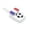 E002- Style B (France), variant on Argentina Flag Clicker Squeeze Toys Mini Soccer Ball Relaxation Relief Items Squeeze Purse Clip Accessory