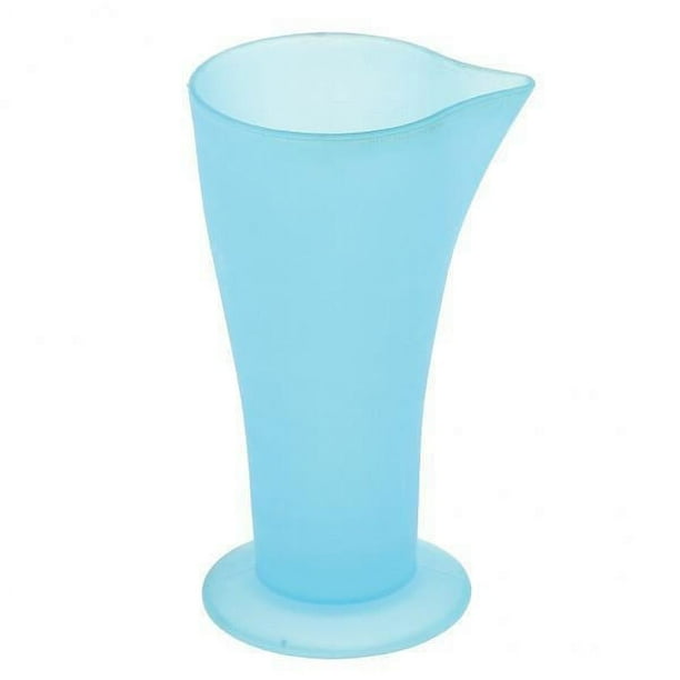 Taza medidora Reutilizable Strade Fareast Limited Plástico Azul para Tinte 4 piezas