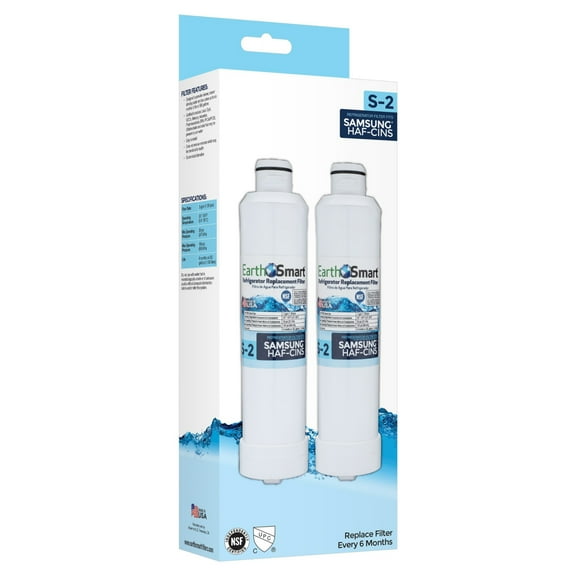 EarthSmart S-2 Refrigerator Replacement Filter For Samsung HAFCIN
