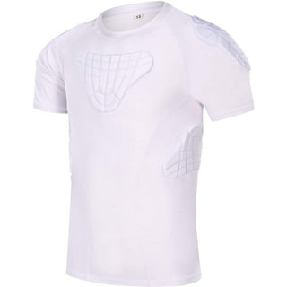Champro Sports Tri-Flex Padded Football Compression Shirt with Cushion  System