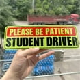 thumbnail image 4 of GJX Student Driver Magnet,Strong Magnetic Attraction Car Stickers,Simple to Stick and Remove No Residue Left Student Driver Sticker,Style3, 4 of 4
