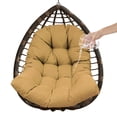 thumbnail image 5 of SHANNA Swing Chair Cushion Hanging Basket Seat Cushion Pillow, Egg Chair Back Cushions Pads for Indoor and Outdoor Garden, Khaki, 5 of 10