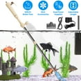 thumbnail image 3 of Aquarium Gravel Vacuum Cleaner TeqHome Fish Tank Vacuum Cleaner Tools for Aquarium Water Changer Fish Net kit Use for Fish Tank Cleaning Gravel Sand, 3 of 11