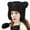 Black, variant on Adorable Bear Ear Furry Winter Hat, Warm and Stylish, Perfect for Cold Weather, Perfect for Autumn and Winter, Stylish Winter Accessory, Comfortable Fit