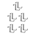 thumbnail image 3 of Matsuzay 2pcs Over Door Hooks Multifunctional Cabinet Clothes Z-shaped Hangers Kitchen Punch-Free Clasp Rack Hanger Household Type2 NO2, 3 of 6