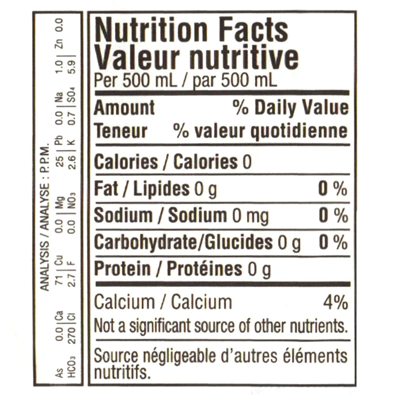 Great Value 24pk Spring Water, 24 x 500 mL