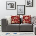 thumbnail image 2 of nygtbtfer Set of2 Christmas Pillow  Christmas Cushion Case Merry Christmas Winter Holiday Decor Christmas Throw Pillow Covers Decorative Farmhouse Christmas Cushion Covers White, 2 of 7