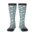 thumbnail image 2 of Picia Women Crew Soft Moisture-wicking Socks Funny Chicken Pattern Design Cotton Socks, One Size fit All, 2 of 9
