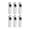 White, variant on 6pcs Phone Card Ejector Tool With Anti Lost Silicone Protective Case For Various Smartphones Phone Card Eject Pin Needle
