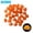 Orange, variant on Arealer 500pcs Glow in the Dark Stones Glow Stones Diamond-Shaped Fluorescent Stone Decoration for Aquarium Waterscape Outdoor Yard Landscape Garden Walkway